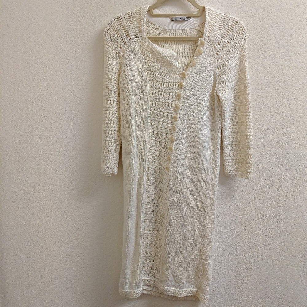 Ports 1961 Cream Knit Dress